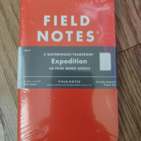 Field Notes Expedition Memo Books - 3.5 New Muleskinner Hardcover Notebook and Field Notes Expedition Notebook Set
